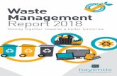Waste Management Report 2018 - Kayentis · Waste management report 2018 Kayentis is an IT service provider. The waste management needs that result from our activity are mainly the
