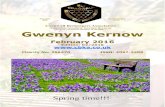   Gwenyn Kernow February 2016 - Cornwall Beekeepers …Pre Season meeting and AGM Programme Saturday 5th March 2016 at the Lanhydrock Memorial Hall 10.00 Arrive, register and coffee