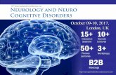 th International Conference on Neurology and Neuro ... · Neurology and Neuro Cognitive Disorders 16th International Conference on October 09-10, 2017, London, UK. ... Cell Therapeutics
