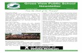 Grose View Public School Newsletter · 2019-10-17 · of Grose View Public School. Allyrah is a kind, caring and considerate friend who thinks of others in the classroom and playground.