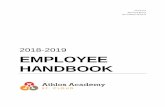 EMPLOYEE HANDBOOK€¦ · 1.1 Mission Athlos Academy of St. Cloud empowers students to live fulfilling, responsible, and successful lives by building on the three foundational pillars
