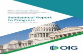 Semiannual Report to Congress · Semiannual Report to Congress | April 1, 2017–September 30, 2017. ... Voluntarily established by former Federal Reserve Chairman Paul Volcker in