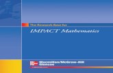 The Research Base for IMPACT Mathematics - Amazon S3€¦ · 6 Th e IMPACT Mathematics program was also designed to meet all six of the principles set forth in Principles and Standards
