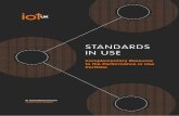 STANDARDS IN USE - iotuk.org.uk · IoTUK 6 SMART CITY STANDARDS TO ASSESS THE PERFORMANCE OF IOTUK PROJECTS There are no IoT developer ( 1 ) standards yet.Some practitioner ( 2 )