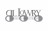 STATEMENT - DL Lowrydllowry.com/images/services/DLLOWRY_MENU.pdf · TREATMENT FACIALS MICRODERMABRASION TREATMENT $135 ADD MICROCURRENT $55 Approximately 60 minute-Proper exfoliation