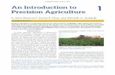 Published online June 8, 2018 An Introduction to Precision ......sampling, yield maps, unmanned aerial vehicles, sensors, and applying variable rate treatments, whereas to others,
