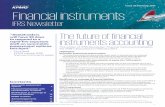 IFRS Newsletter: Financial Instruments, Issue 37, February ... · Financial instruments. IFRS . Newsletter “Stakeholders . will have 30 days to respond to a rapid-fire exposure