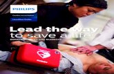 Cardiac resuscitation HeartStart OnSite Lead the way to ...cdn.laerdal.com/downloads/f4381/HeartStartOnsite... · When someone experiences SCA, you should act quickly, but calmly.