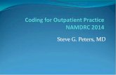 Steve G. Peters, MD - NAMDRC Which one of the following is considered a â€œNew Patientâ€‌ for coding