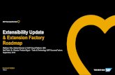Extensibility Update & Extension Factory Roadmap€¦ · Messaging Supporting extensions running on Cloud Foundry runtime SAP C/4HANA Foundation Supporting SAP Commerce Cloud Preview