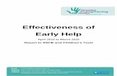 Effectiveness of Early Help - Shropshire...The report focuses on the effectiveness of targeted early help support (services provided to meet unmet needs at an early help level provided