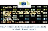 Session 10 Innovative Financing Solutions to bridge the ... · Energy in the MFF (current prices, EUR million) 2021-2027 (EC proposal) 2014-2020 (EU27+EDF) Main energy-relevant programmes