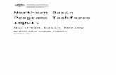 Northern Basin Programs Taskforce report: … · Web viewIn 2012, when the Murray–Darling Basin Plan was made, it was recognised that knowledge about the northern Basin and its