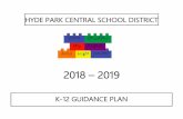 HYDE PARK CENTRAL SCHOOL DISTRICT - hpcsd.org Guidance Plan August...Introduction This K-12 Guidance Plan is designed to be a resource for members of the Hyde Park Central School District