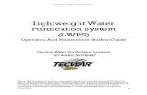 Lightweight Water Purification System (LWPS)marinecorpswater.com/Student Guide_LWPS OPS _revised 2sm...Tactical Water Purification Systems TECWAR® SYSTEMS This handout is designed