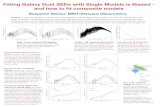 Fitting Galaxy Dust SEDs with Single Models is Biased ... · Fitting Galaxy Dust SEDs with Single Models is Biased - and how to ﬁt composite models Abstract: A common approach to