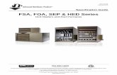 FSA, FOA, SEP & HED Series - Advanced Distributor Products · Efficiency ADP gas-fired unit heaters and duct furnaces deliver between 80% and 82% thermal efficiency. This excellent