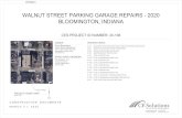 WALNUT STREET PARKING GARAGE REPAIRS - 2020 …...WALNUT STREET PARKING GARAGE REPAIRS - 2020 PROJECT VICINITY MAP M A R C H 3 1 , 2 0 2 0 ... 3 REMOVE DOOR AND RELATED FRAME FASTENERS