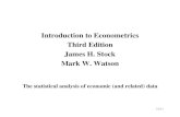 Introduction to Econometrics Third Edition James …fdiebold/Teaching104/Ch1-7_slides.pdfIntroduction to Econometrics Third Edition James H. Stock Mark W. Watson The statistical analysis