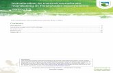 DOCDM-724991 Introduction to macroinvertebrate monitoring in freshwater ecosystems … · 2018-05-25 · DOCDM-724991 Introduction to macroinvertebrate monitoring in freshwater ecosystems