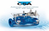 Automatic control valves XLC 400 series - Valves in Dubaivaltorquegroup.com/images/pdf/CSA Automatic control valves.pdf · Automatic control valves XLC 400 series The CSA range of