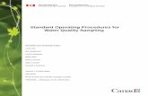 Standard Operating Procedures for Water Quality Samplingenvironmentalmonitoring.alberta.ca/.../09/...SOP.pdf · Training: Staff shall be trained in the relevant standard operating
