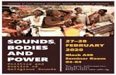 SOUNDS, BODIES AND POWER: POLITICS AND POETICS OF ...€¦ · SOUNDS, BODIES AND POWER: POLITICS AND POETICS OF RELIGIOUS SOUNDS 27 -28 February 20 3 27 FEBRUARY 2020 • THURSDAY