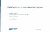 ECMWF progress in tropical cyclone forecastsSeasonal Forecast SEAS5 • SEAS5 was successfully implemented in operations on 5.11.2017 • The configuration of the IFS used in SEAS5