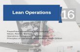 Lean Operations - National Paralegal College · 2018-11-15 · Lean Operations Just-in-time (JIT) focuses on continuous forced problem solving Toyota Production System (TPS) emphasizes