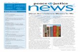 HIGHLIGHTS What Nonviolence Means to Me · 2017-09-29 · Wendy Coe Rachel Siegel PUBLISHED 4/year (See form on page 12) CIRCULATION 1,300 The opinions expressed in the articles,