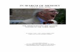 In Search of Memory - Icarus Filmsmisc.icarusfilms.com/press/pdfs/mem_pk.pdf · 2017-09-07 · In Search of Memory A Film by petra seeger The Neuroscientist Eric Kandel Winner of