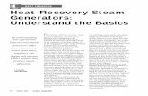 Heat-Recovery Steam Generators: Understand the Basics€¦ · steam generation The starting point in the engine ering of a HRSG is the evaluation of its steam generation capability