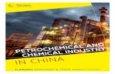 LANDERS INESTN & A MARKET SURVEY · On the chemical industry, China’s 13th Five-year (2016-2020) Plan focuses on 4 fields: 1. Petrochemistry – focusing on refining, the production