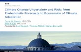 Climate Change Uncertainty and Risk: from Probabilistic ...Climate Change Uncertainty and Risk: from Probabilistic Forecasts to Economics of Climate ... Schedule 25.02.19 (1) Logistics,