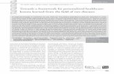 Towards a framework for personalized healthcare: lessons learned from …fdjpkc.fudan.edu.cn/_upload/article/files/a4/93/d4f6330c... · 2018-01-20 · Towards a framework for personalized