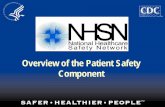 Overview of the Patient Safety Component · Patient Safety is used\ഠfor monitoring patient healthcare-associated infection events and process measures for their prevention, Healthcare