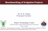 Benchmarking of Irrigation Projectsnhp.mowr.gov.in/docs/NHP/WebEvent/DK Singh_Benchmarking of irri… · Benchmarking of Irrigation Projects ... Management options Rice Other crops