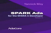 SPARK Ada for the MISRA C Developer · an undeﬁned behavior would have been triggered. For example, the undeﬁned behavior with values 65535 for qty and time_stepis reported when