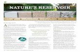 NATURE’S RESERVOIR - caddetails.com · aggregates for indoor gardening, hydroponic media, potting soil, and multiple landscape applications; and all-natural powders as an all-natural