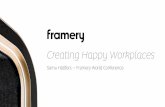 SamuHällfors–Framery World Conference · SamuHällfors–Framery World Conference. Happiness ≠Cheerfulness. What is happiness? Happiness is a mental or emotional state of well-being