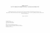 DRAFT ENVIRONMENTAL ASSESSMENT - U.S. Fish and Wildlife ... · Draft Environmental Assessment Management Actions for Immediate Implementation to Reduce the Potential for Extirpation