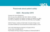 ‘Passionate about patient safety’ Delhi – November …...National Patient Safety Agency, 2003-2006: Problems with identification of intravenous infusions Computerised prescribing