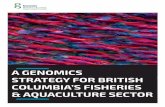 A GENOMICS STRATEGY FOR BRITISH COLUMBIA’S FISHERIES & … · 2017-10-02 · The overarching challenge for BC is to grow aquaculture while preserving aquatic ecosystems, and to
