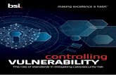 controlling VULNERABILITY - BSI · 2019-06-19 · The IoT market is projected to grow globally from USD 2.99 trillion in 2014 to USD 8.9 trillion in 2020, attaining a 19.92 per cent