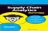 These materials are © 2017 John Wiley & Sons, Ltd. Any …€¦ · Any dissemination, distribution, or unauthorized use is strictly prohibited. Supply Chain Analytics For Dummies
