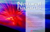 Natural hazards such as earthquakes, floods, hurricanes ... Vol 2/naturalhazards.pdf · Volcanic eruptions have far reaching effects on regional and global climate. All eruptions
