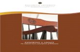 Endowing a Legacy; The endowed chairs and professors of ...The endowed chairs and professors of Willamette. Dear Friends, ... Irene Gerlinger Swindells Chair in Music 1989 CLA John