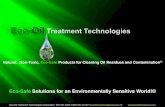 Eco-Safe Solutions for an Environmentally Sensitive World!©...Eco-Safe Solutions for an Environmentally Sensitive World!© Natural, Non-Toxic, Eco-Safe Products for Cleaning Oil Residues