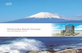 Shizuoka Bank Groupheadquarters building is scheduled for March 2016. Inspired by the Group’s management vision, “’Shizugin’ that ventures on the new possibilities,” articu-lated