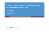 Webcast: FCPA Trends in the Emerging Markets of Asia, the ... · 3/8/2016  · 1.186 billion Estimated population of Africa in 2015. $1.73 trillion Africa’s estimated GDP in 2015.